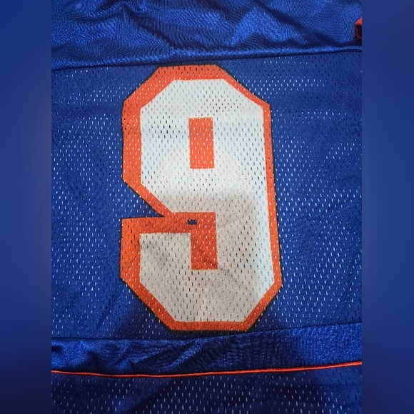 Boise State Broncos #9 Youth Large Blue Football Jersey - Picture 7 of 9